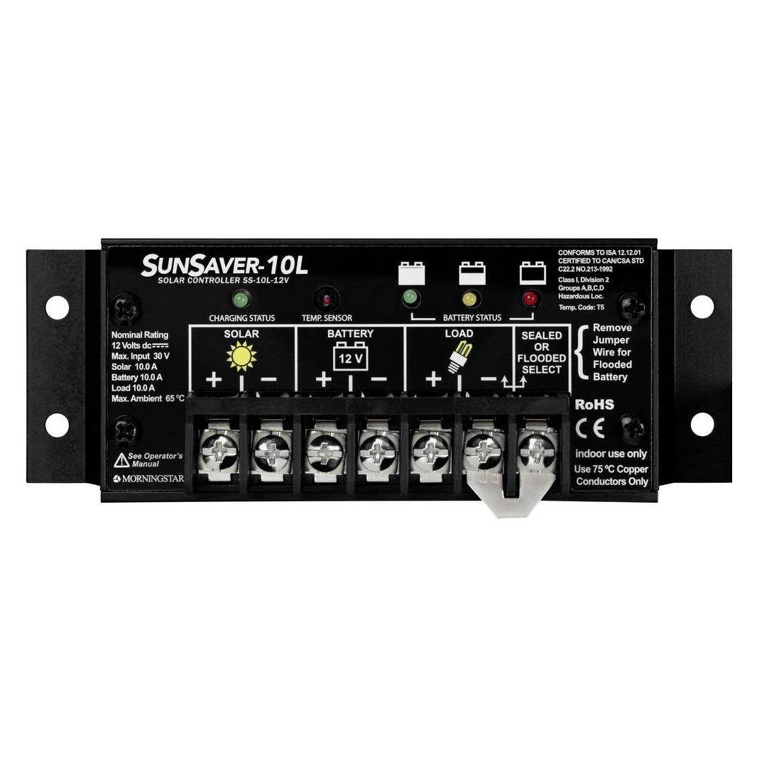 Morningstar SunSaver SS-10L 24V Laderegler PWM 24 V 65 A (SS-10L-24V)