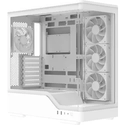 AeroCool P500A-WT-v1 White (ATX, mATX, Mini-ITX), PC Gehäuse, Weiss