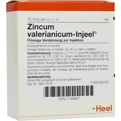 Zincum Valer Inj 10 ST