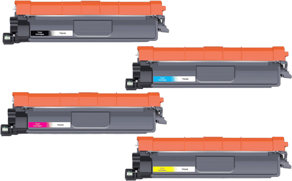 Brother Tn248 4 Stk. Rabatpakke Toner 4000 Sider - Kompatibel