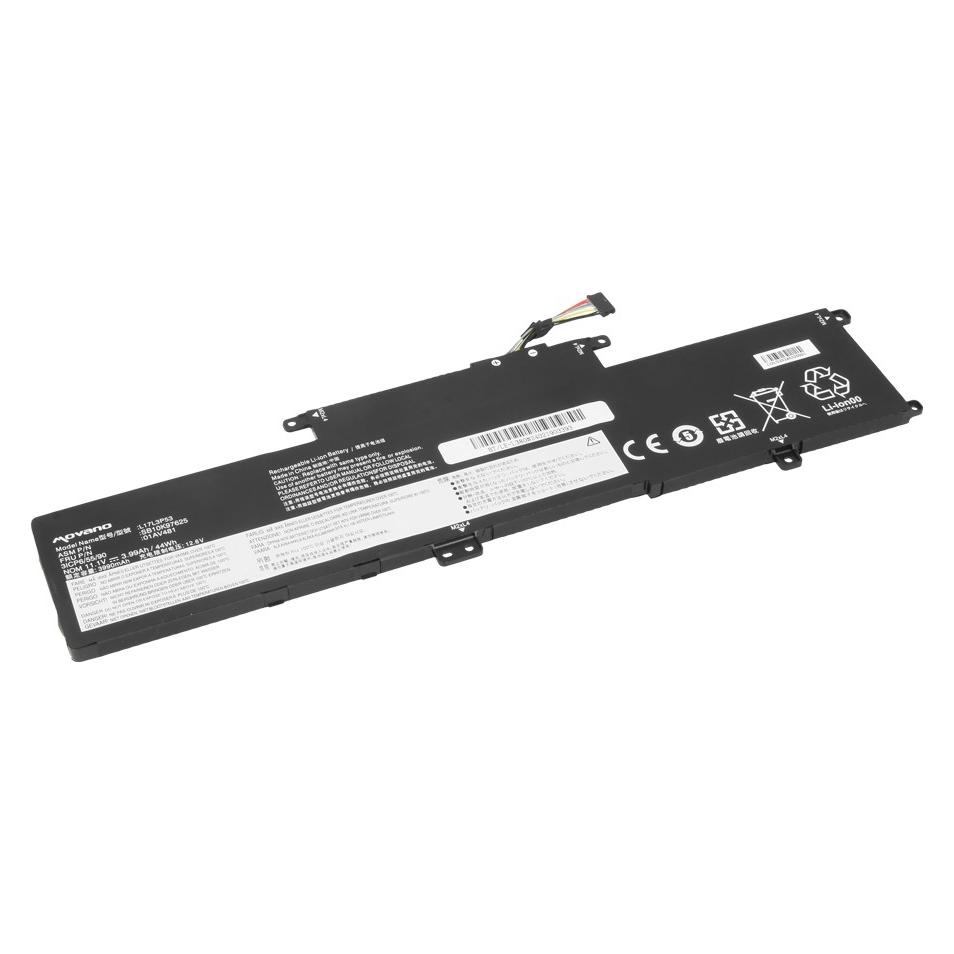Movano Akku L17L3P53 für Lenovo ThinkPad Yoga L380 L390 (3990 mAh) (BT/LE-L380)