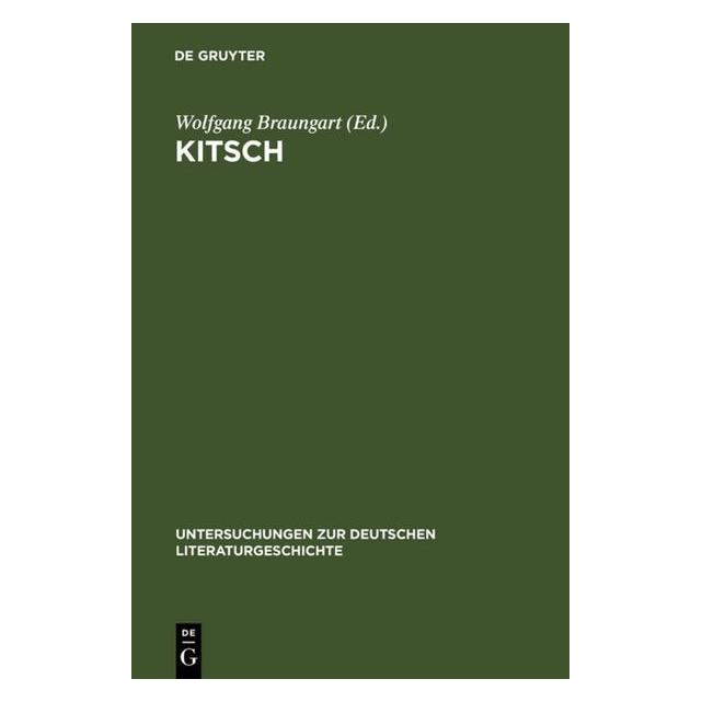 De Gruyter Kitsch (Deutsch, Hardcover) (67827700)