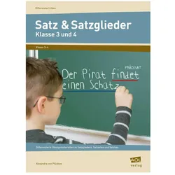 Satz & Satzglieder - Klasse 3 und 4, Schulbücher von Alexandra von Plüskow