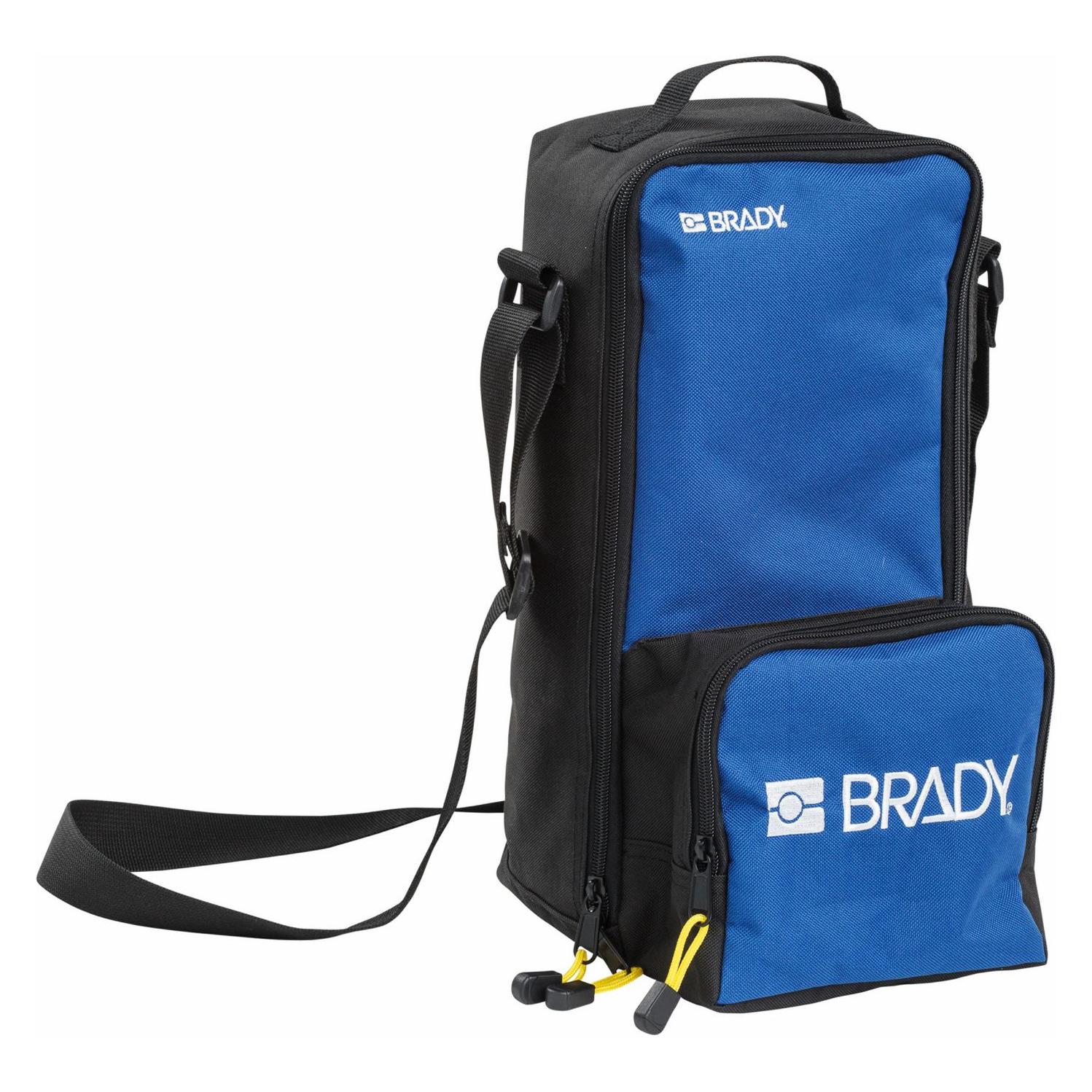 Brady BMP-SC-2, Schutztasche, Schwarz & Blau, 304.80 x 203.20 x 152.40 mm (HxWxD), für tragbare Dr (BMP-SC-2)