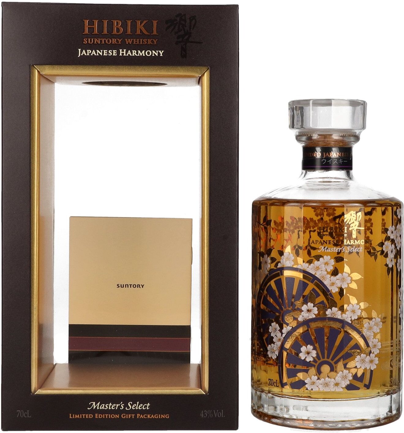 Suntory Hibiki Whisky Suntory Hibiki Japanese Harmony Master's Select Japanese Blended Whisky Limited Edition 43% Vol. 0,7l in Geschenkbox