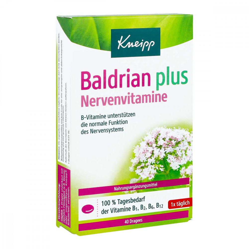 Kneipp GmbH Kneipp Baldrian plus Nervenvitamine Dragees 07798751