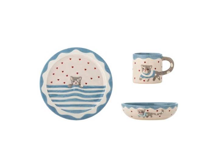 Bloomingville Mini serviesset Mille (set van 3)