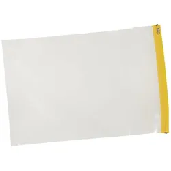 Eichner, Ordner, 5 Planschutztaschen 100,0 x 150,0 cm transparent/gelb (100 x 150 cm, 5 Stk.)