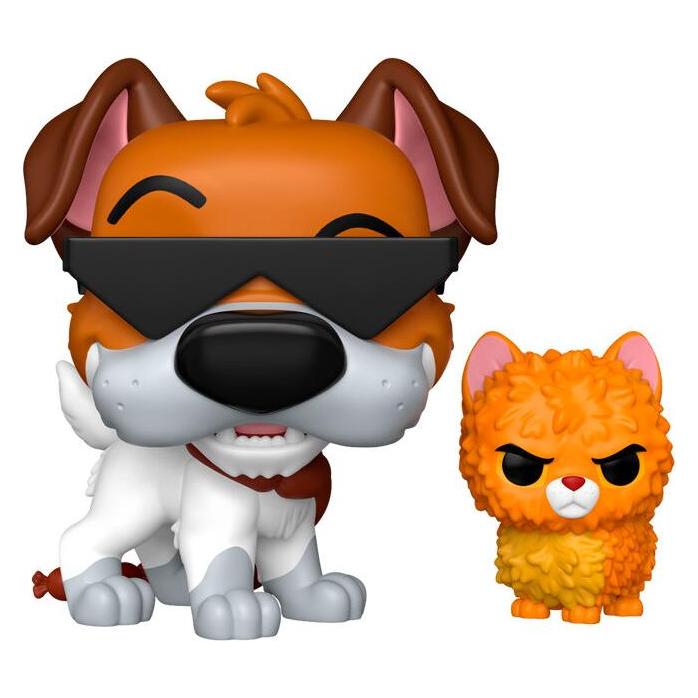 Funko POP! Oliver And Company: Dodger w/Oliver (Zufallsmodell) (62560)