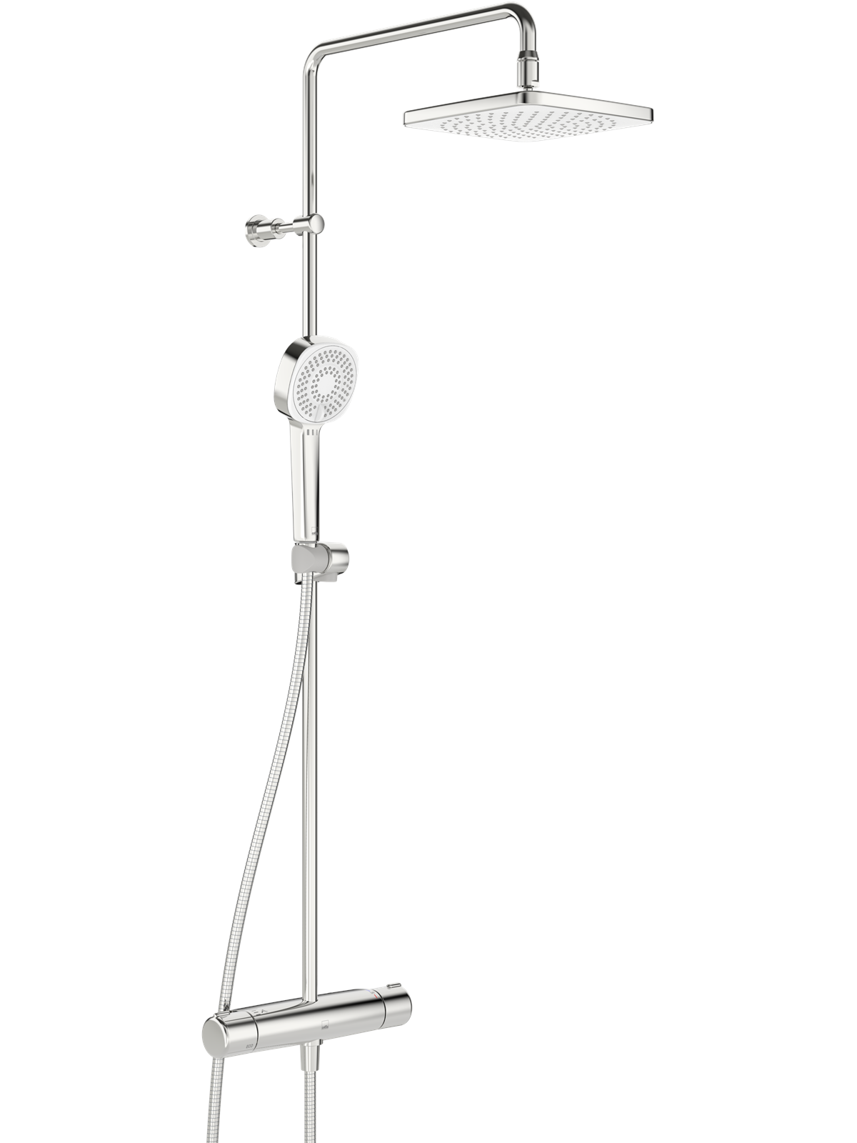 Oras Nova Style Rain shower system chrome