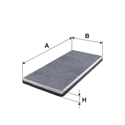 FILTRON Filter, Innenraumluft K 1265A für BMW LAND ROVER