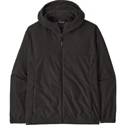 Patagonia Ms Textured Fleece Hoody Herren Fleecejacke black