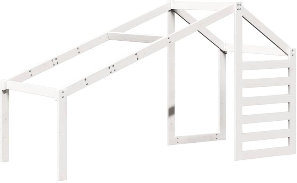Harriet Bee Fedler Bunk Bed Accessories White 113cm H x 188cm L x 82cm W