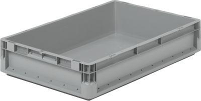 Euro Box Leichtbehälter ELB 6120, aus PP, Inhalt 23,3 L, ohne Deckel, grau