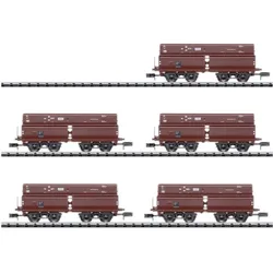 MiniTrix aus T15013 N 5er-Set Selbstentladewagen Erz Iid der DRG (Spur N)