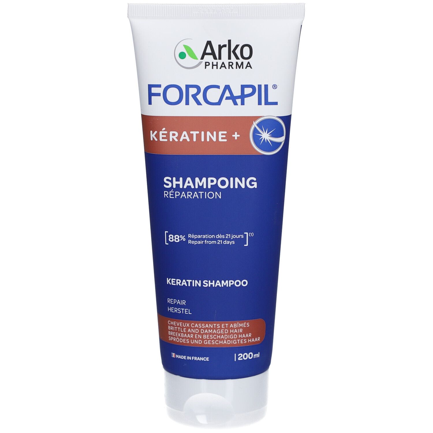 Forcapil Keratine+ Shampoo 200 ml