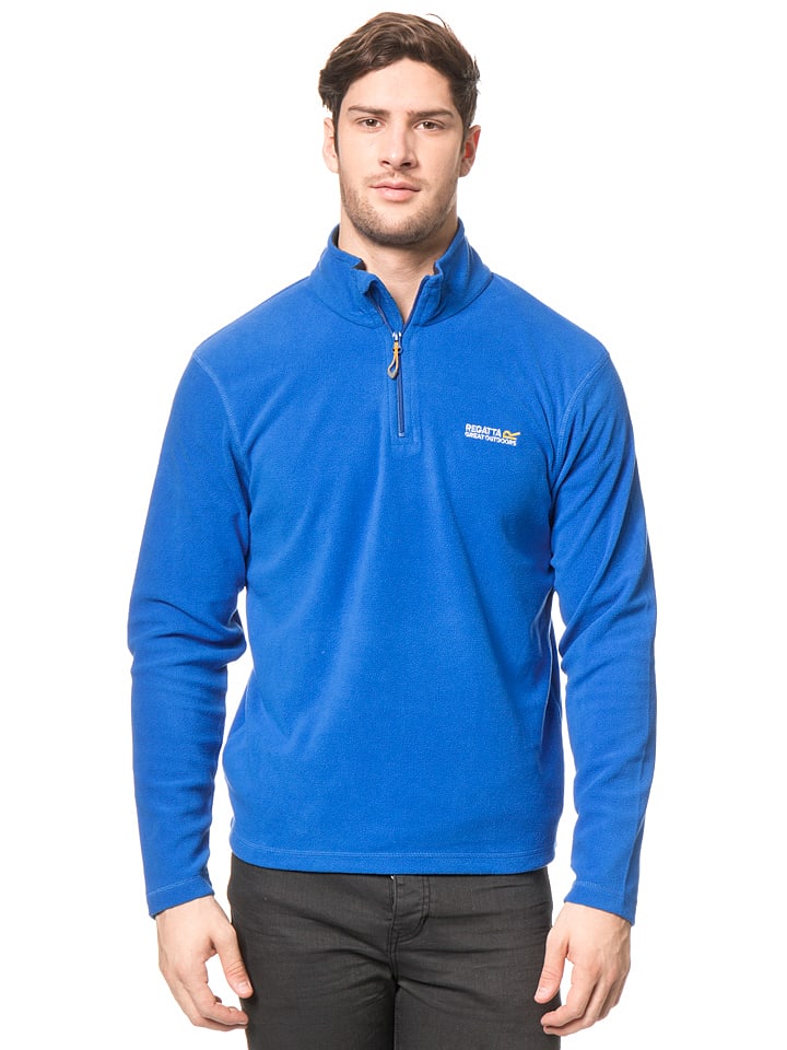 Regatta Fleecepullover "Thompson" in Blau - 3XL