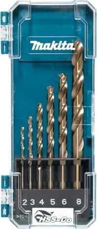 Makita Drill Bit Set - 6 Pieces