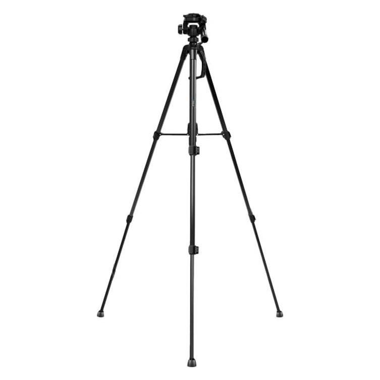 Puluz Tripod / Tripod with 3D 360° head + phone holder PU3096B (Kunststoff, Metall) (PU3096B)