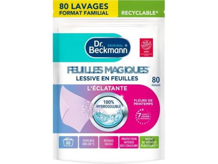 Dr Beckmann - Lessive En Feuilles L'éclatante X80