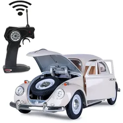 JAMARA 405111 VW Käfer 1:18 RC Diecast creme weiß 40MHz