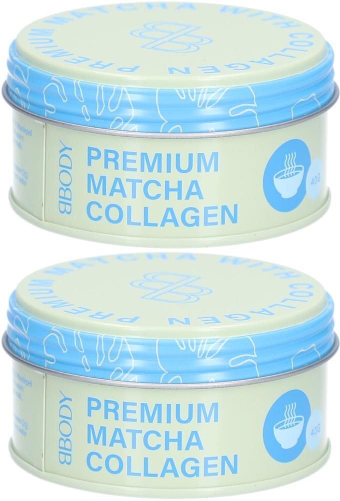 Bbody Matcha Collageen x2 2x40 g Puder