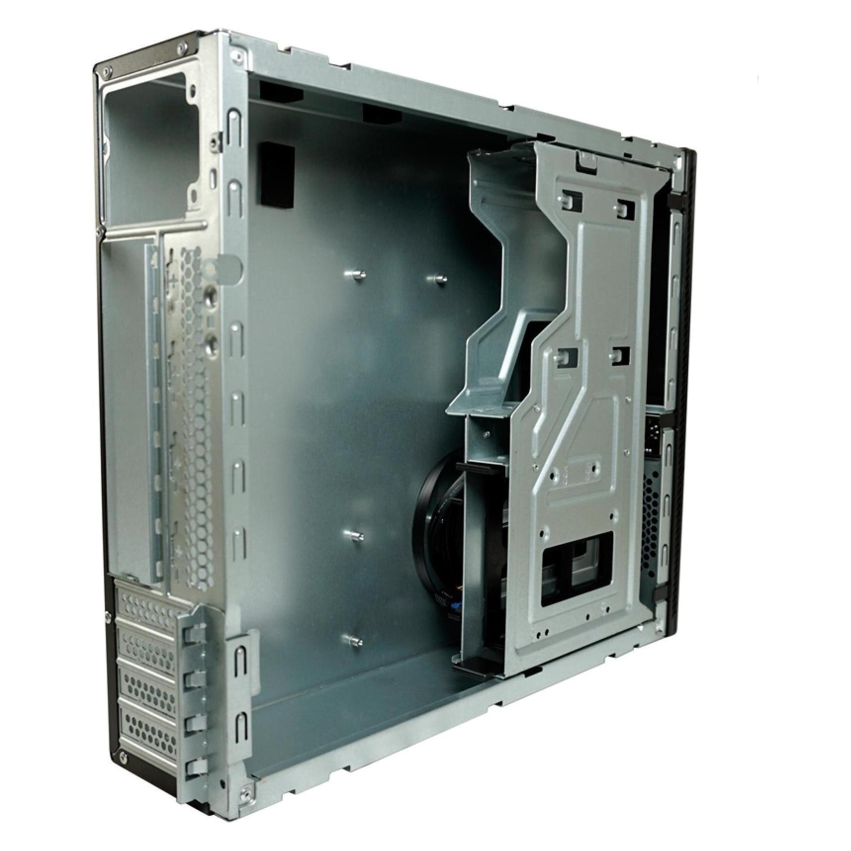 LC-Power Geh?use Micro-ATX 1406MB-400TFX bl. USB3.2,mit Netzteil LC400TFX,black (mATX, Mini-ITX) (LC-1406MB-400TFX)