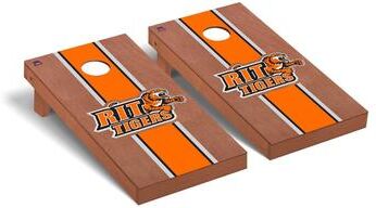 Skip's Garage Rochester Institute of Technology Tigers Rosewood Cornhole Board Set