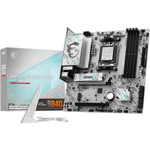 MSI Mainboard B840M GAMING PLUS WIFI6E, 7E77-003R, Micro-ATX, 4x DDR5 DIMM, USB 3.1, Sockel AM5