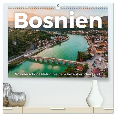 Bosnien - Wunderschöne Natur in einem bezaubernden Land. (hochwertiger Premium Wandkalender 2026 DIN A2 quer), Kunstdruck in Hochglanz