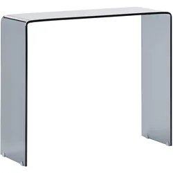 KONSOLENTISCH Sicherheitsglas Schwarz Kendall