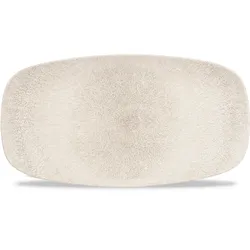Churchill Raku Agate Grey Chefs Plate 13 7/8x7 3/8