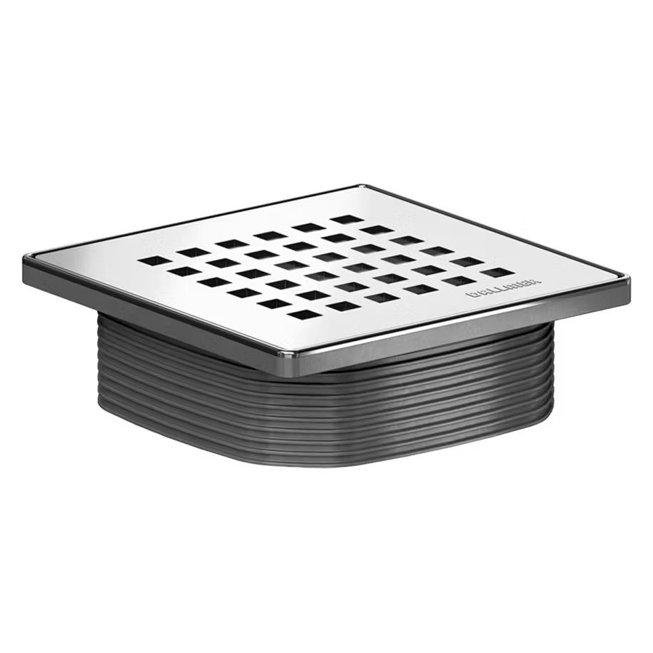 Dallmer Aufsatz DallDrain Select Quadra, Design-Rost-Edelstahl 120x120mm (5-517418)