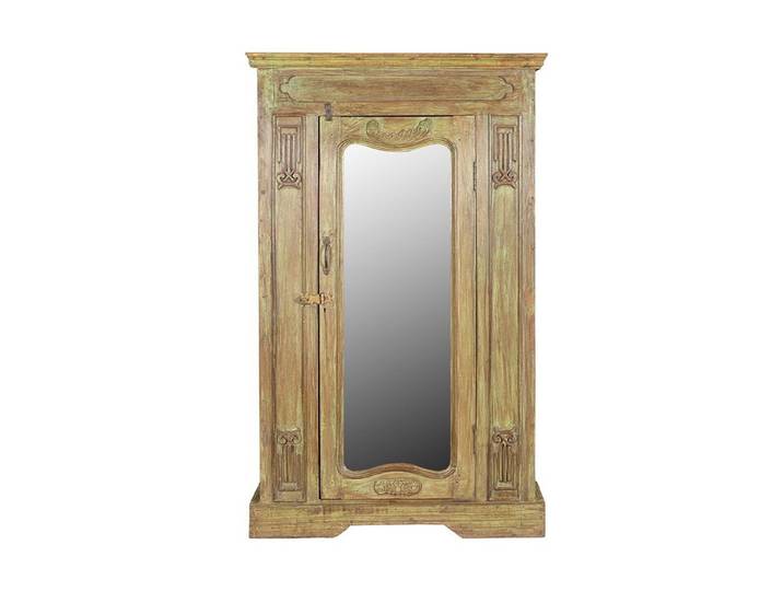 daslagerhaus Beistellschrank Beistellschrank Vintage gelb