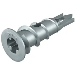OBO 3483214 Gipskarton-Dübel für 12mm Gipskarton Ø12x30 Zinkdruckguss 910 GKDM 12x30  - 100 Stück