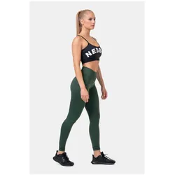 Nebbia, Damen, Tights, Classic Hero Leggings 570 Dark Green (S), Grün
