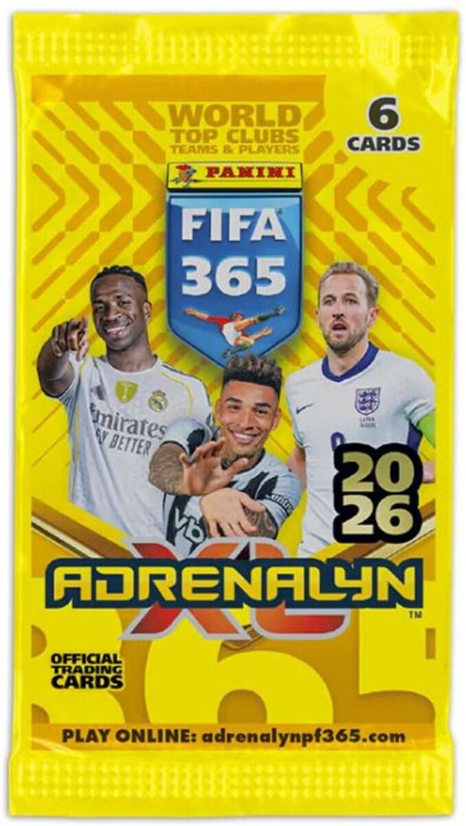 Panini Fifa 365: 2026 Adrenalyn XL- Mega Starter Pack (Binder , Guide , Case ,