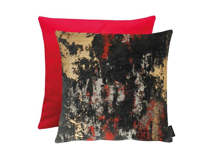 Dekokissen 1316 Rot/Rot 45 x 45 x 5cm Webstoff