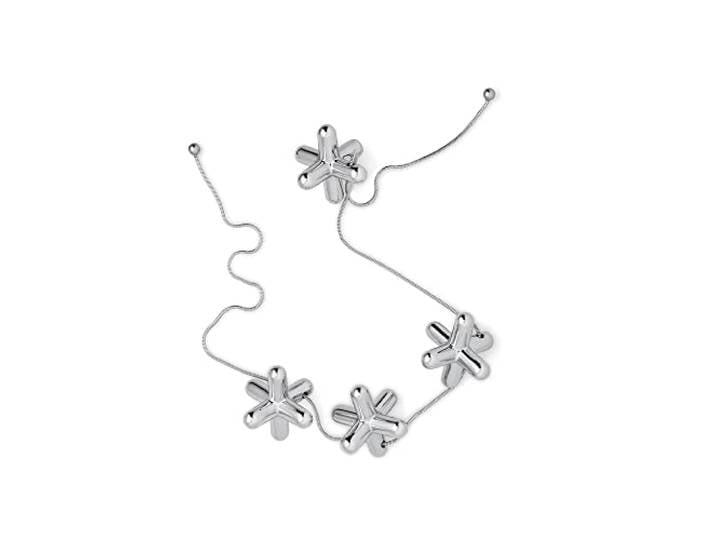 Alessi GCH01 Tripod Dessous de Plat à Pièces Mobiles de Design Zamak Chromée\, Argent 1 - Pack