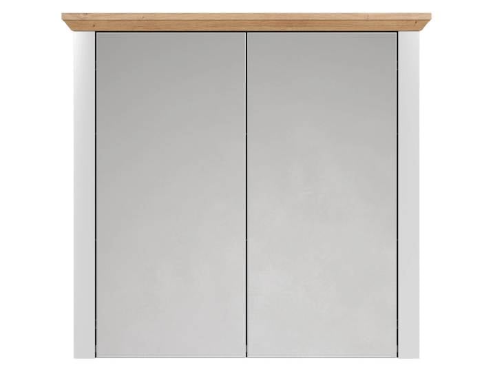 Spiegelschrank Country grau Holzwerkstoff B 78 T 24 cm - Spiegelschrank