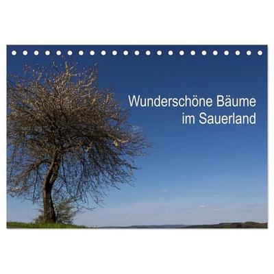 Wunderschöne Bäume im Sauerland (Tischkalender 2027 DIN A5 quer), CALVENDO Monatskalender