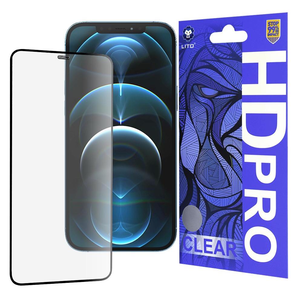 Lito - HD Pro Clear - iPhone 12 Pro Max - Black (Apple iPhone 12 Pro Max) (56355386)
