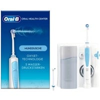 Oral-B OxyJet Reinigungssystem - Munddusche, Mundpflege weiß/blau