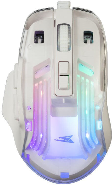 Baracuda ANGLERFISH 7D / 7200 DPI Gaming Mus - Hvid