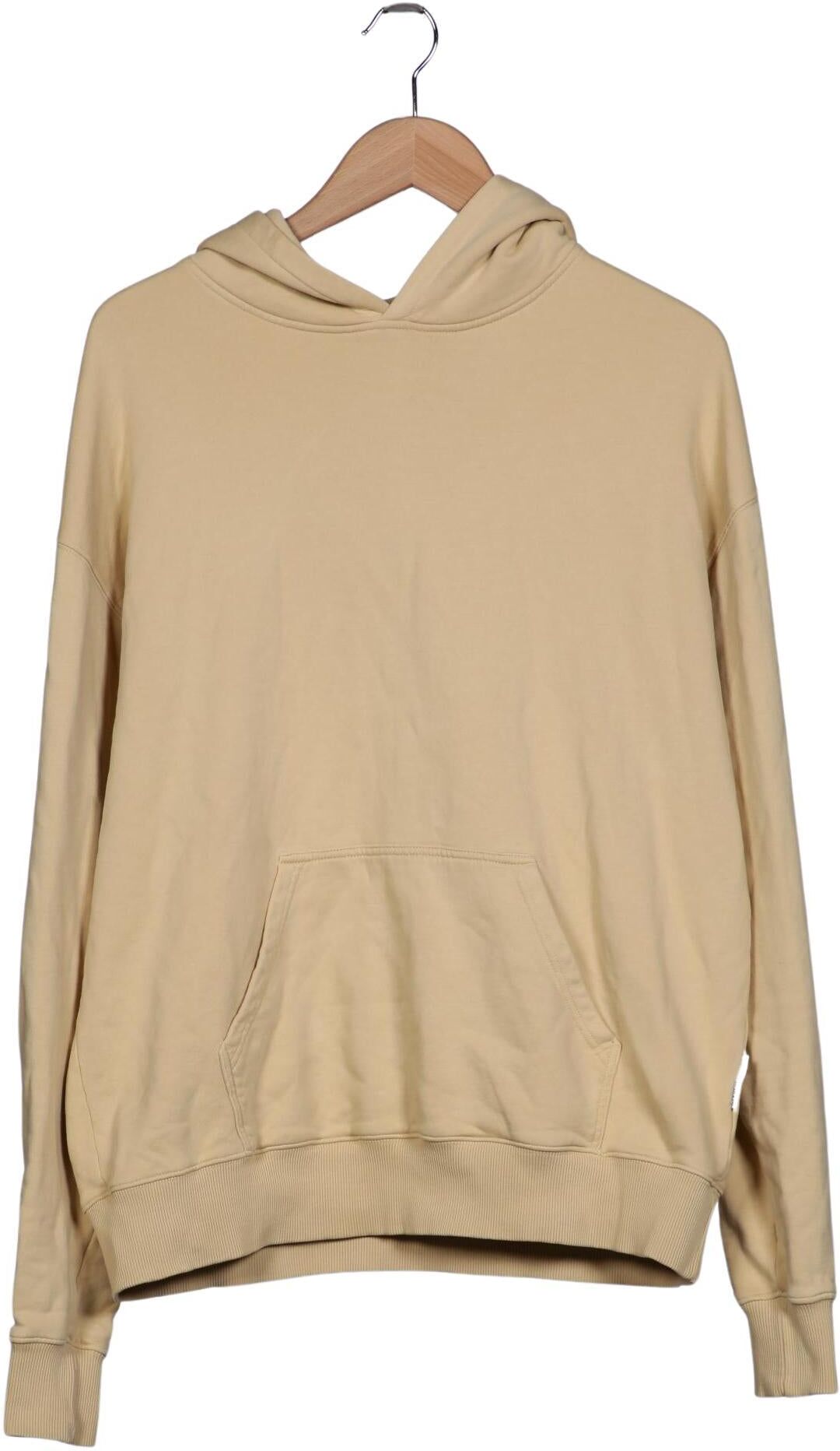 Pro-Ject Garment Project Herren Kapuzenpullover, Beige, Gr. S, Baumwolle - Second Hand