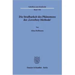 Hoffmann:Die Strafbarkeit des Phänomens, Fachbücher von Alina Hoffmann