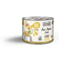 Macs Sparpaket 12 x 200g DOG Paw Power Drink Gemüse