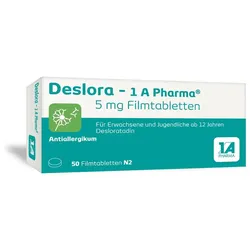 Deslora-1A Pharma 5mg Filmtabletten 50 ST