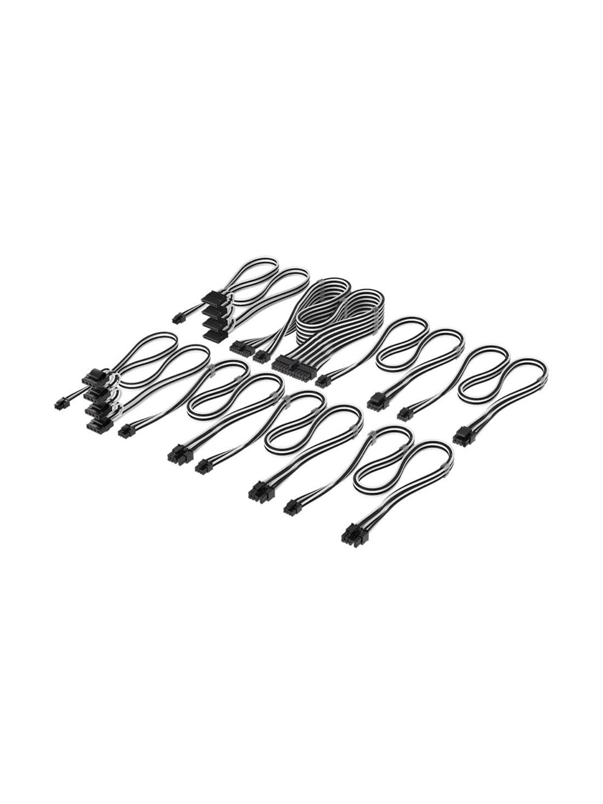 Corsair Elite Premium Individually Sleeved Type-5 PSU Cables Pro Kit - Schwarz