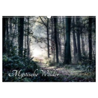 Mystische Wälder (Wandkalender 2027 DIN A3 quer), CALVENDO Monatskalender